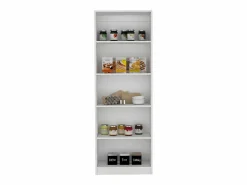 TuHome Estanteria Recta 4R Home en Melamina con 5 estantes , 180.59 cm X 62.73 cm X 29.71 cm ,