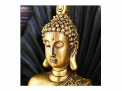 Online Zen Arôme Estatua de Buda de poliresina Sanci Dorado