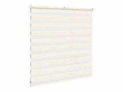 Clicnbuy Estor cebra mármol tejido ancho 140,9 cm poliéster