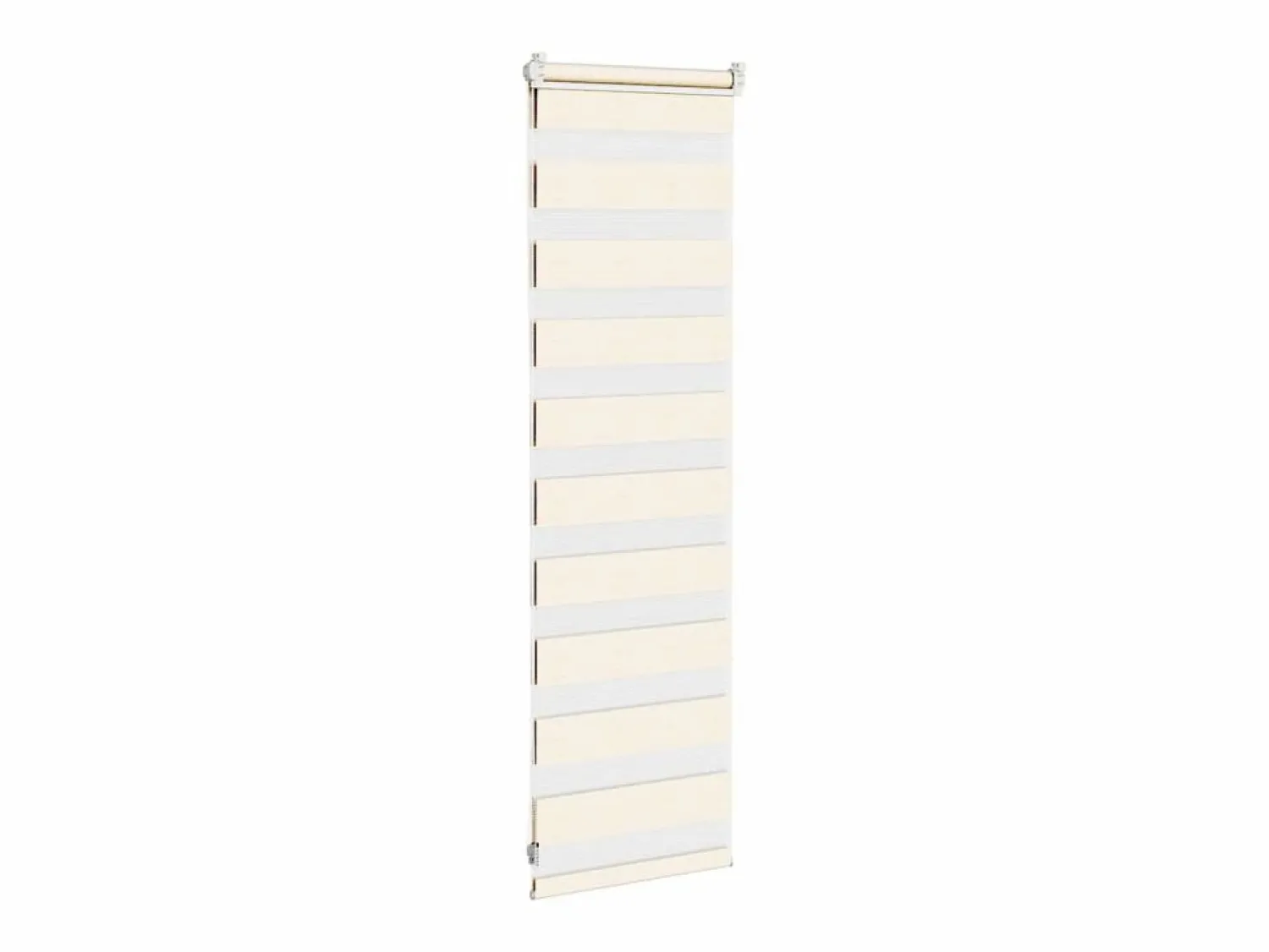 Clearance Clicnbuy Estor cebra mármol tejido ancho 45,9 cm poliéster Beige