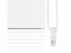 Best Clicnbuy Estor cebra 65x150 cm tejido ancho 60,9 cm poliéster Blanco