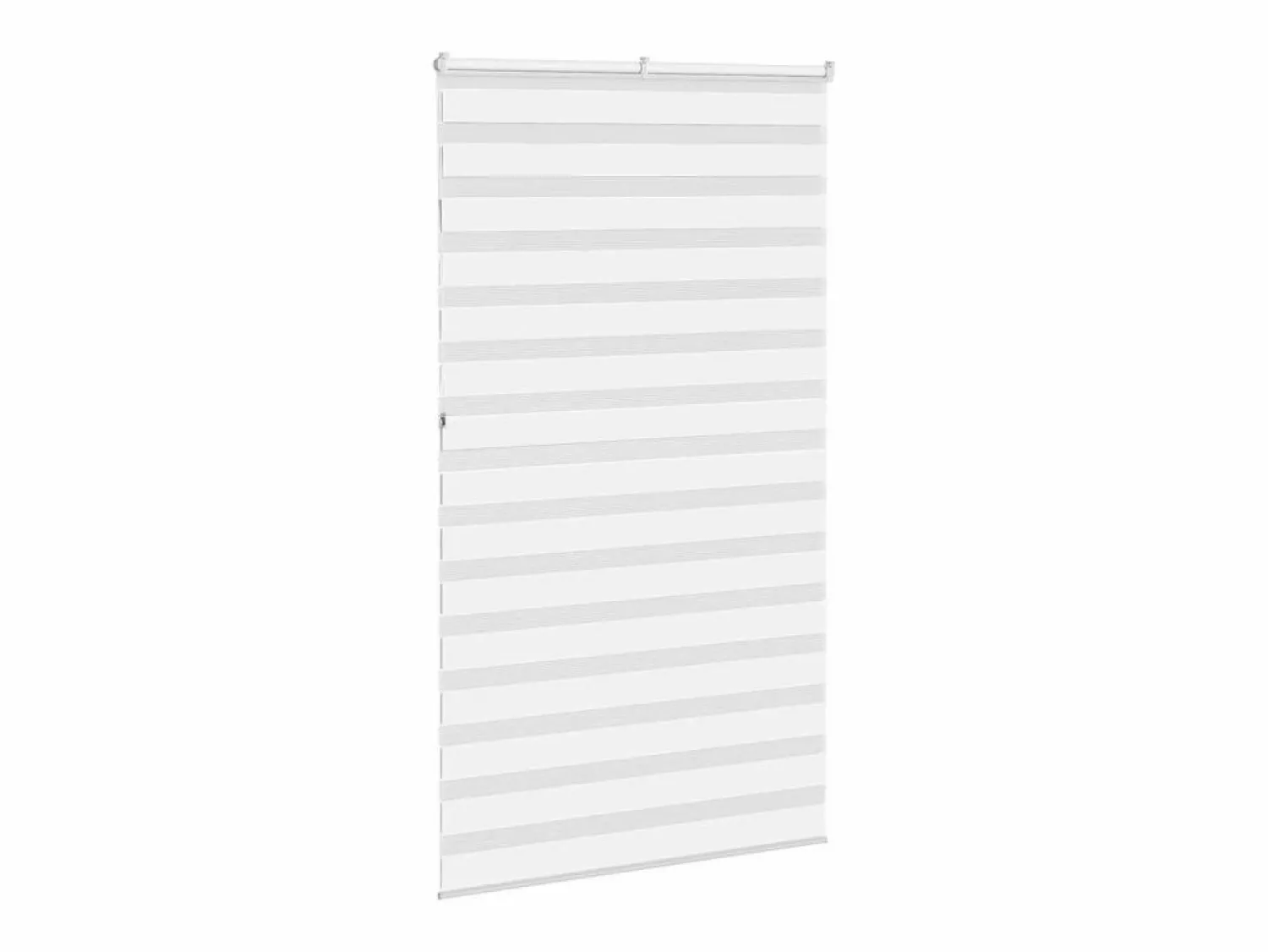 Clicnbuy Estor cebra 130x230 cm tejido ancho 125,9 cm poliéster