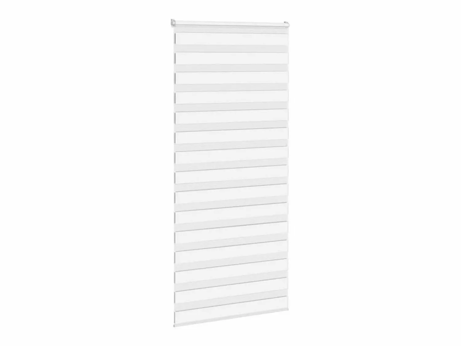 Discount Clicnbuy Estor cebra 115x230 cm tejido ancho 110,9 cm poliéster Blanco