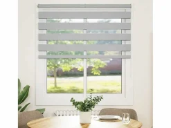 Sale Estor cebra claro 125x100cm tejido ancho 120,9cm poliéster Persianas De Interior