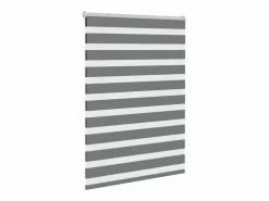 Clicnbuy Estor cebra oscuro 95x150cm tejido ancho 90,9 cm poliéster