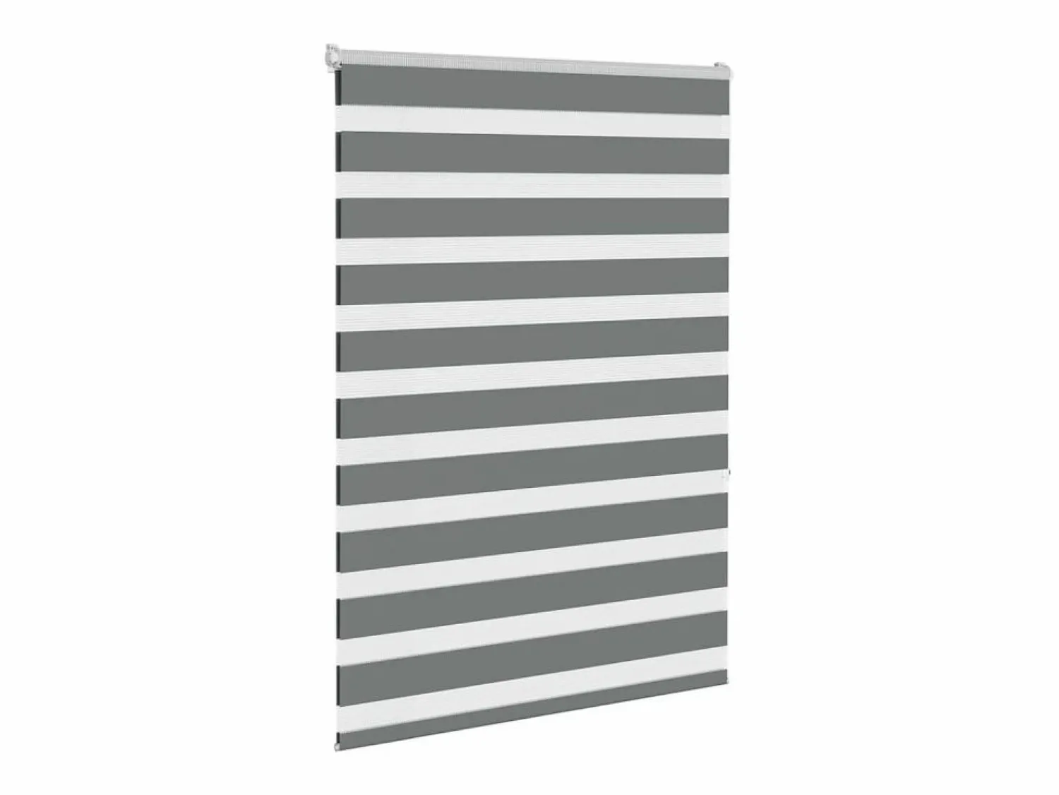 Clicnbuy Estor cebra oscuro 95x150cm tejido ancho 90,9 cm poliéster