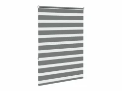 Clicnbuy Estor cebra oscuro 95x150cm tejido ancho 90,9 cm poliéster