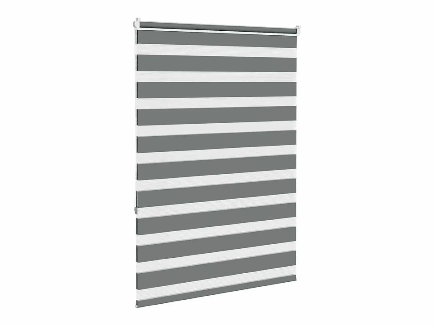 Clicnbuy Estor cebra oscuro 95x150cm tejido ancho 90,9 cm poliéster
