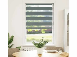 Hot Estor cebra oscuro 85x100cm tejido ancho 80,9 cm poliéster Persianas De Interior