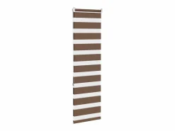 Clicnbuy Estor cebra marrón 40x150 cm tejido ancho 35,9 cm poliéster