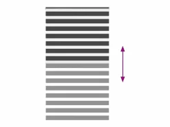 Online Clicnbuy Estor cebra 120x230 cm tejido ancho 115,9 cm poliéster Negro