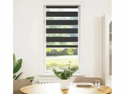 Clicnbuy Estor cebra 55x150 cm tejido ancho 50,9 cm poliéster