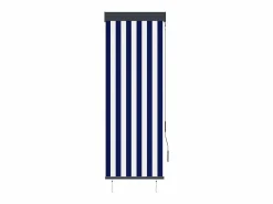 Estor enrollable de exterior y blanco 60x250 cm ES321752