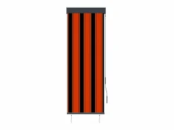 Estor enrollable de exterior y marrón 60x250 cm ES840873