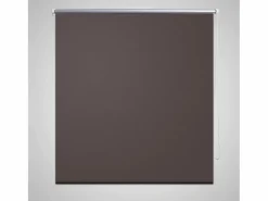Clearance Estor enrollable marrón opaco de 160 x 230 cm cortina para ventana persiana de privacidad 4102072 Estor Y Toldo