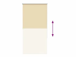 Discount Estor Enrollable Opaco 70x130 cm Tela Ancho 65,7 cm Persianas De Interior