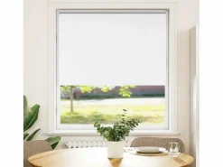 Online Clicnbuy Estor Enrollable Opaco 115x130 cm Tela Ancho 110,7 cm Blanco