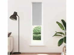 Clicnbuy Estor Enrollable Opaco claro 50x210 cm Tela Ancho 45,7 cm