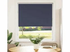 Discount Estor Enrollable Opaco marino 90x150 cm Tela Ancho 85,7 cm Persianas De Interior
