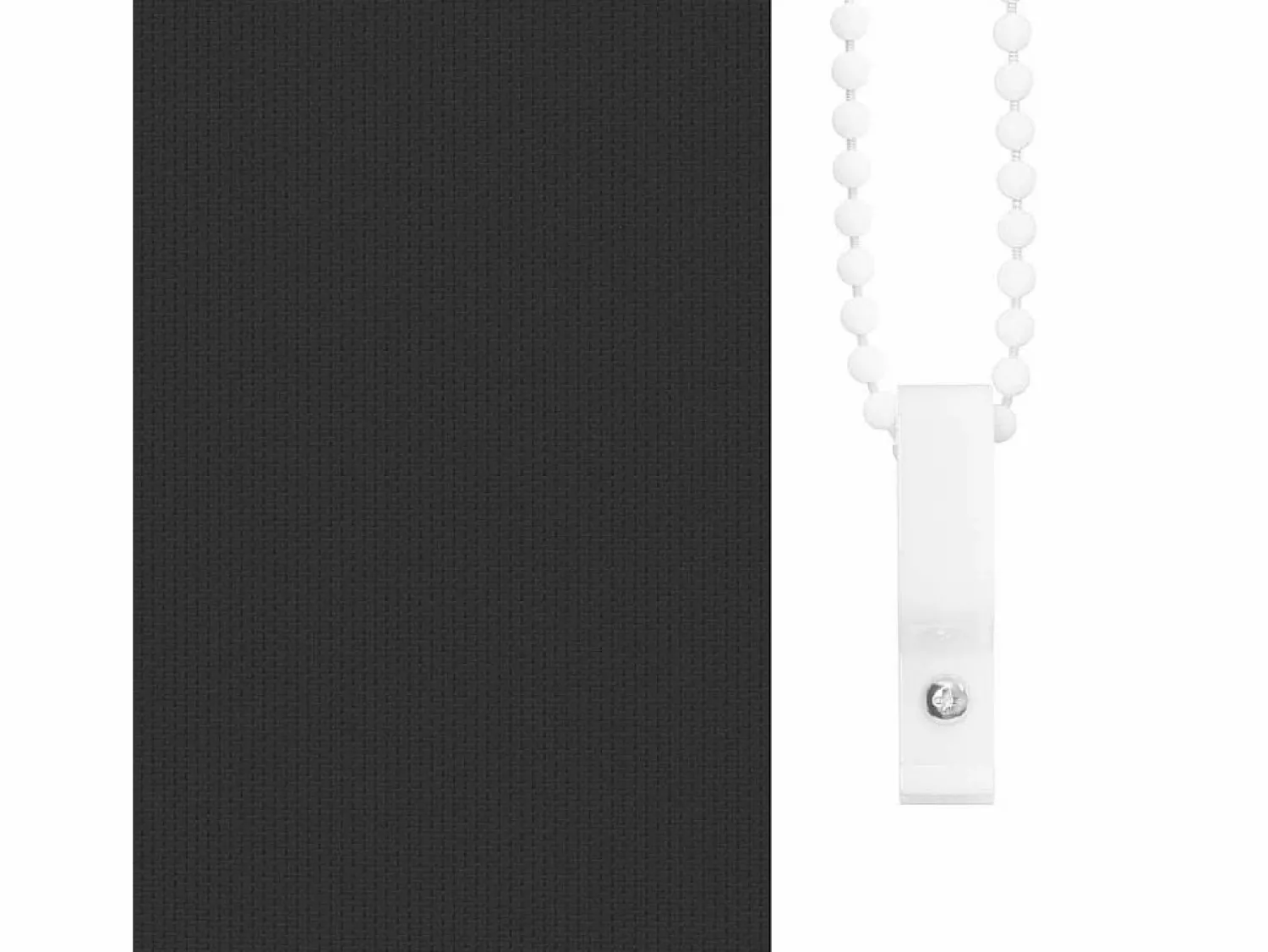 Sale Clicnbuy Estor Enrollable Opaco 135x175 cm Tela Ancho 131,6 cm Negro