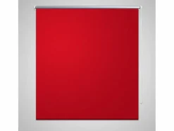 New Helloshop26 Estor enrollable opaco rojo de 160 x 175 cm cortina para ventana persiana de privacidad 4102034/2 Negro