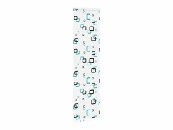 Hot Clicnbuy Estor enrollable para ducha con casete 60x240cm tela ancho 56cm Multicolor