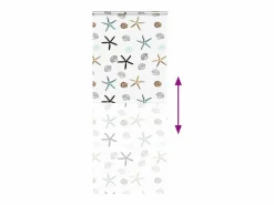 Clicnbuy Estor enrollable para ducha casete tela 100x240 cm ancho 96 cm