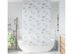 Discount Clicnbuy Estor enrollable para ducha tela 130x240 cm ancho 126 cm Gris