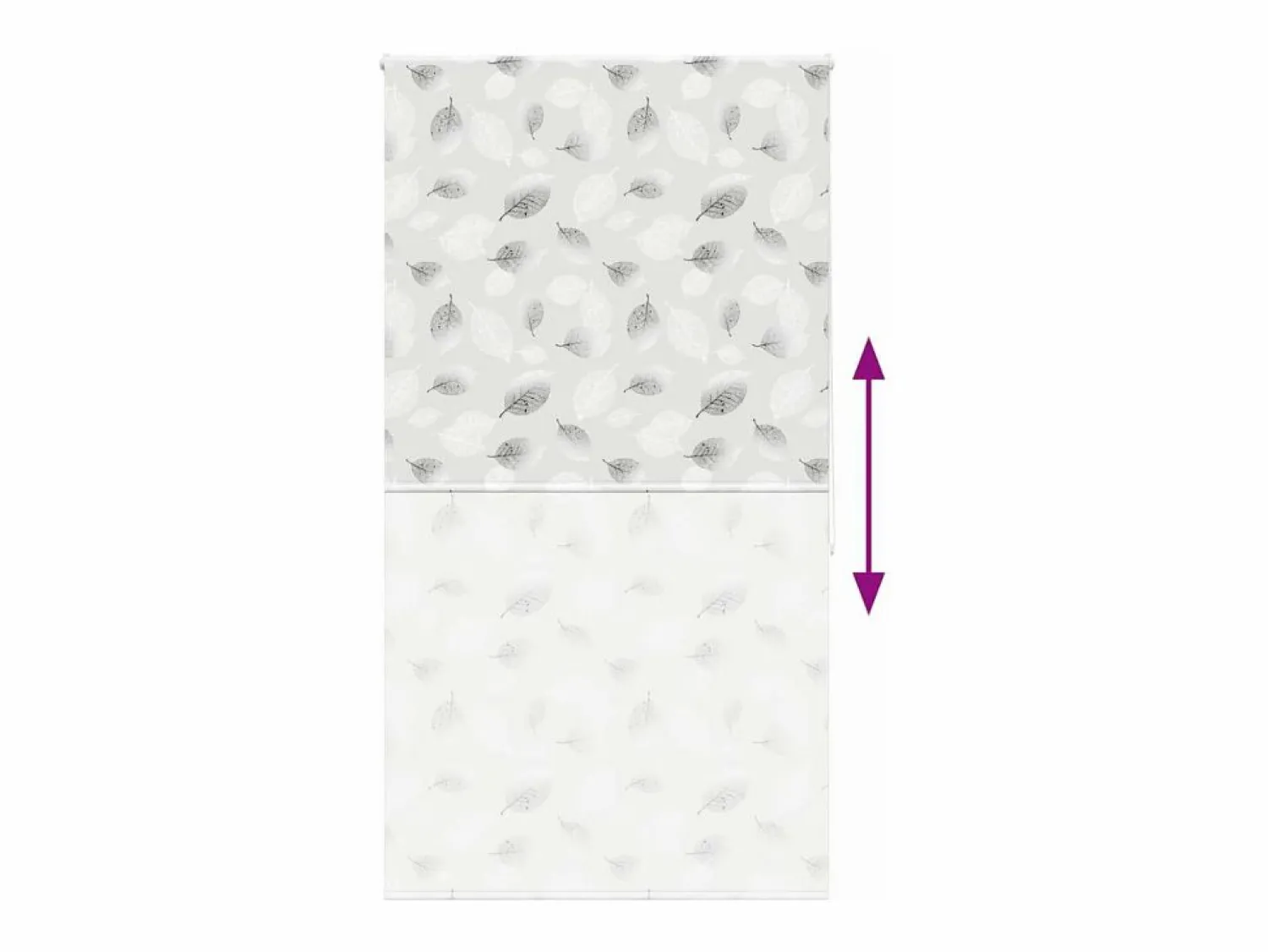 Discount Clicnbuy Estor enrollable para ducha tela 130x240 cm ancho 126 cm Gris