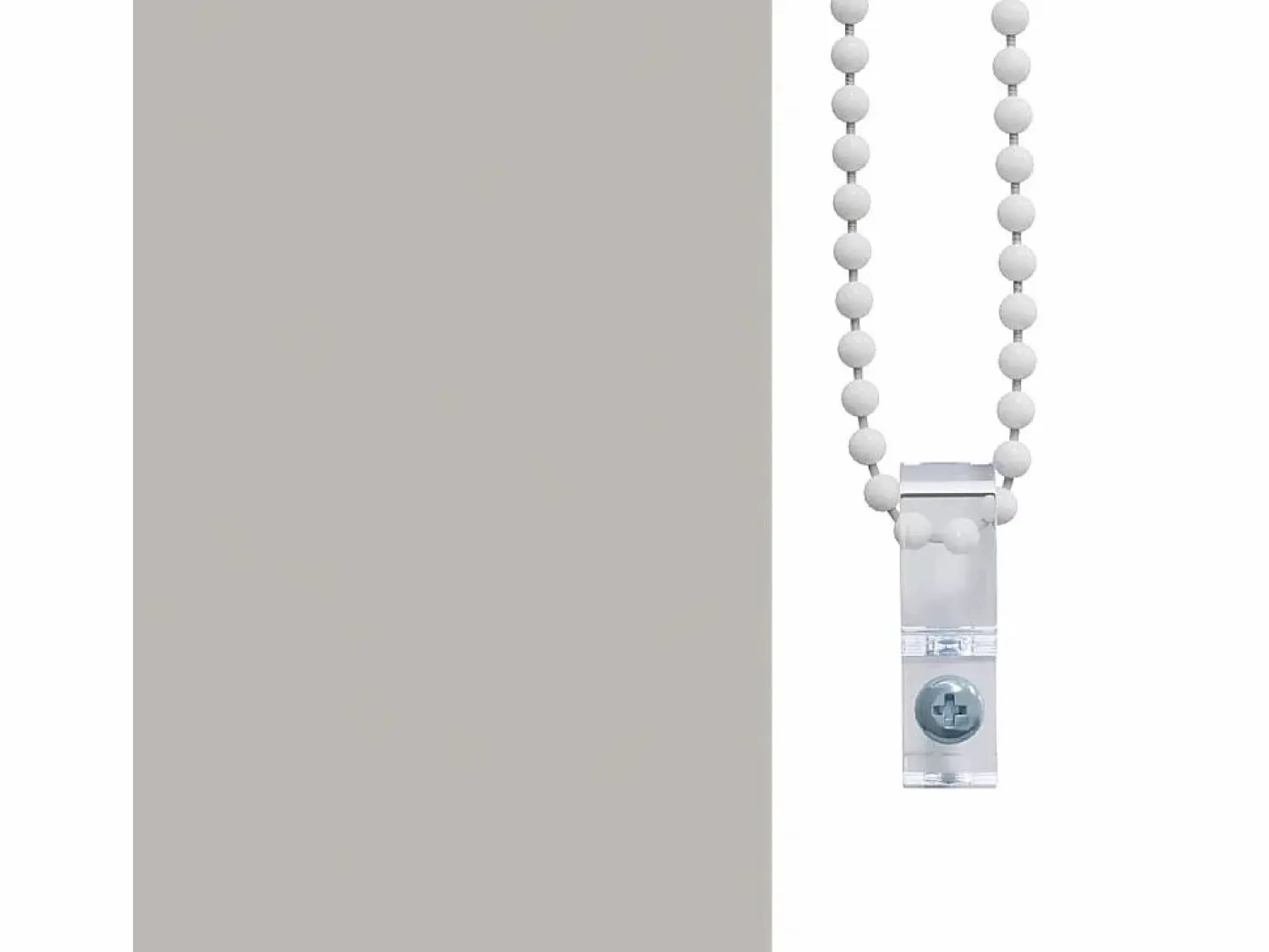 Discount Clicnbuy Estor enrollable para ducha con casete 130x240 cm tela ancho Gris
