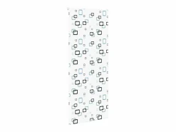 Clicnbuy Estor enrollable para ducha tela 100x240 cm ancho 96 cm