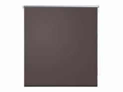 Clearance Estor persiana enrollable 140 x 230 cm café ES488496 Marru00f3n