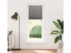 Clicnbuy Estor Plisado Antracita 75x200 cm Tela Ancho 74,4 cm Poliéster