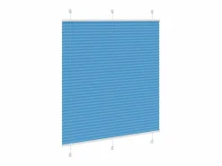 New Clicnbuy Estor Plisado 120x150 cm Tela Ancho 119,4 cm Poliéster Azul