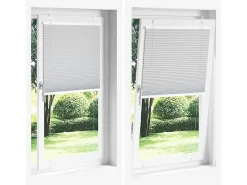 New Clicnbuy Estor Plisado 120x150 cm Tela Ancho 119,4 cm Poliéster Azul