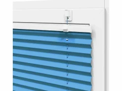 New Clicnbuy Estor Plisado 120x150 cm Tela Ancho 119,4 cm Poliéster Azul