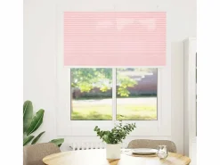 Online Estor Plisado 110x150 cm Tela Ancho 109,4 cm Poliéster Persianas De Interior