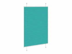 Clicnbuy Estor Plisado petróleo 95x100 cm Tela Ancho 94,4 cm