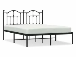 Outlet Estructura cama sin colchón con cabecero metal 140x190 cm Somier - 140X190Cm
