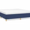 New Clicnbuy Estructura de cama box spring tela azul 180x200 cm