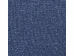 Clicnbuy Estructura de cama box spring tela azul 160x200 cm
