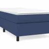 Hot Clicnbuy Estructura de cama box spring tela azul 90x190 cm