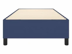 Hot Clicnbuy Estructura de cama box spring tela azul 90x190 cm