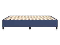 Online Clicnbuy Estructura de cama box spring tela azul 160x200 cm