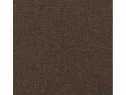Clicnbuy Estructura de cama box spring tela marrón 90x190 cm