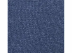 Clicnbuy Estructura de cama box spring tela azul 140x190 cm