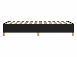 Discount Clicnbuy Estructura de cama box spring tela negro 90x190 cm