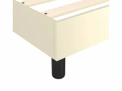 Best Estructura de cama box spring cuero sintético 90x190 cm Somier - 90X190Cm|Somier Tapizado