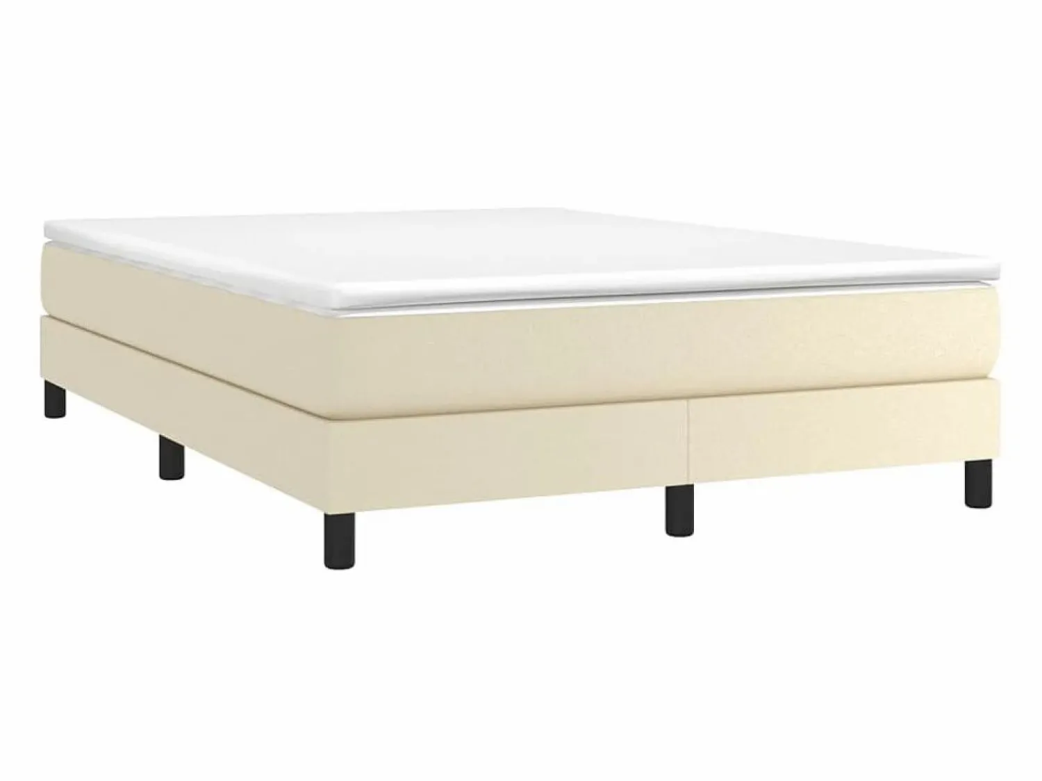 Discount Estructura de cama box spring cuero sintético 140x200 cm Somier Tapizado|Somier - 160X200Cm