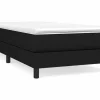 Online Clicnbuy Estructura de cama box spring tela negro 90x190 cm